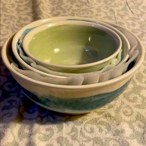 Nesting bowls - set of 3